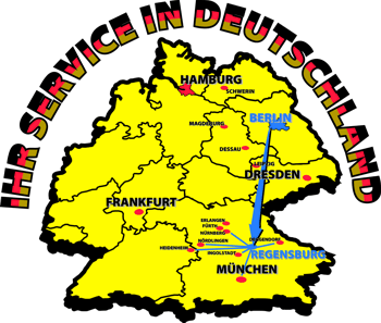 Servicekarte - TKS in Deutschland